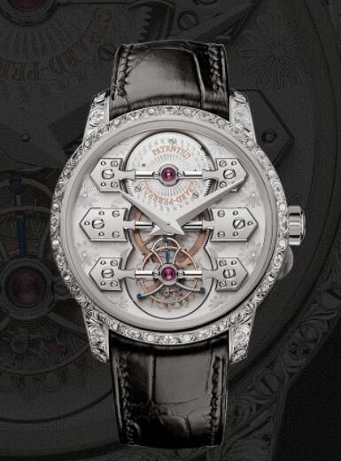 Replica Girard Perregaux LA ESMERALDA TOURBILLON A SECRET 99276-53-000-BA6E watch